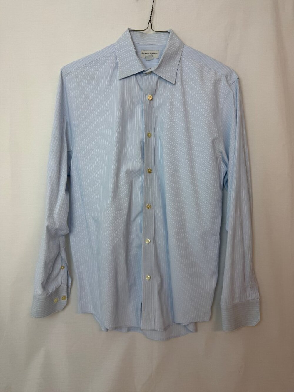 Banana Republic Blue Stripe Dress Shirt